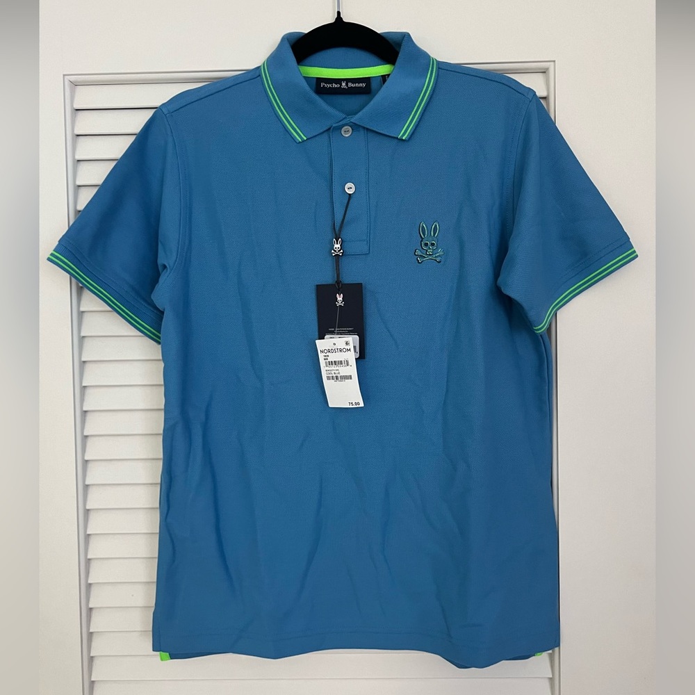 Kids Psycho Bunny Embroidered Polo NWT XL 18-20